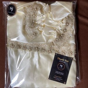 Off-white / Cream Premium Satin Prayer Dress