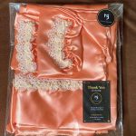 Peach Premium Satin Prayer Dress