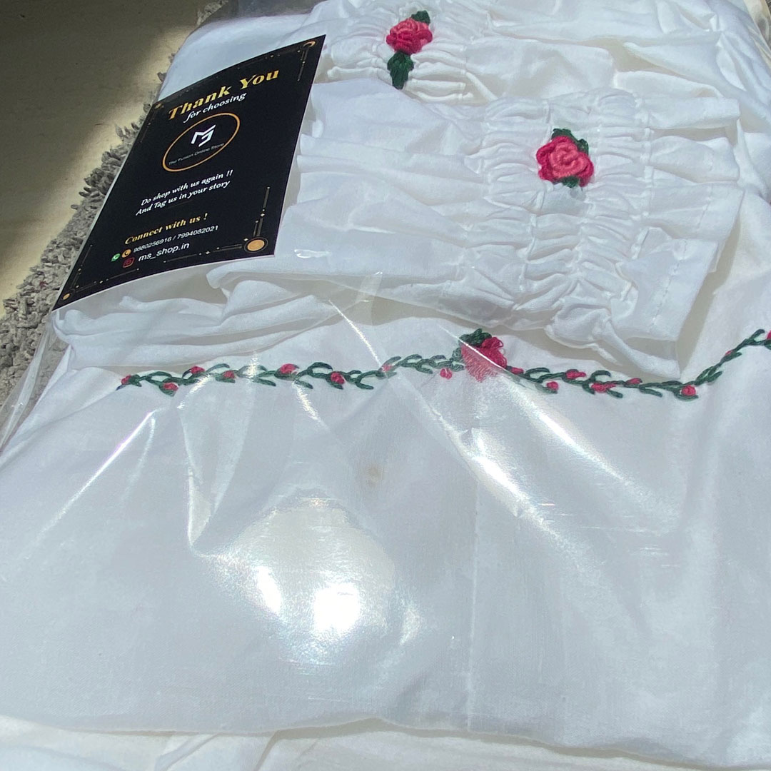 Embroidery Prayer dress Mixed colour - Image 2