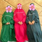 CREPE WITH WHITE LACE