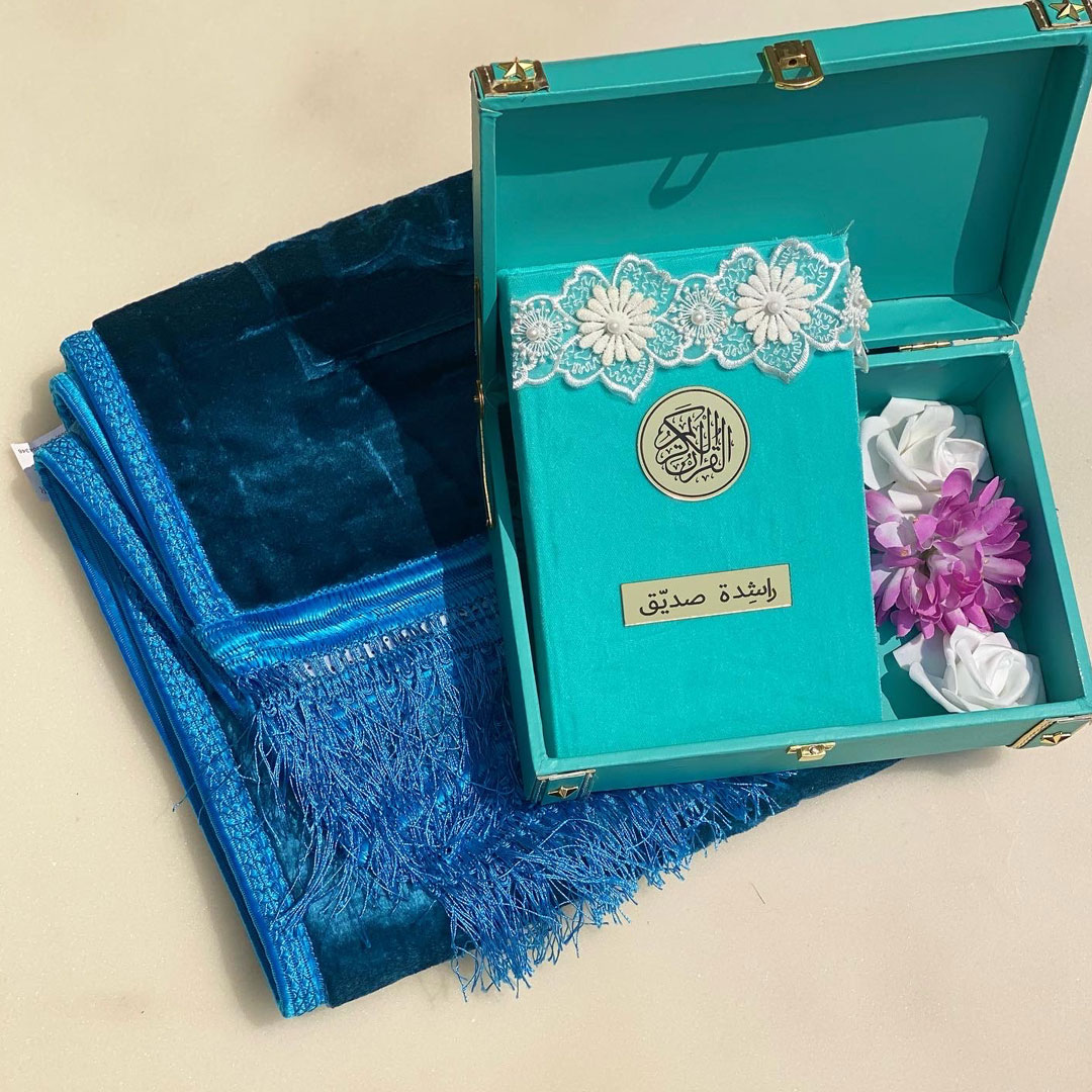 turquoise colour set