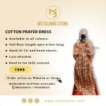 Cotton Prayer Dress