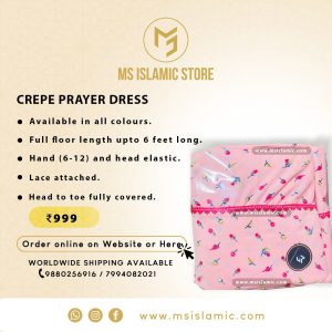 Crepe Prayer Dress