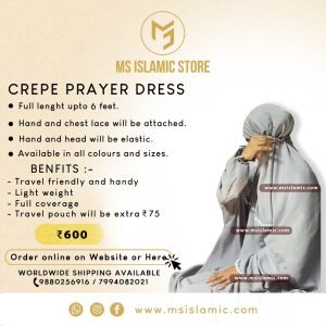 Crepe Prayer Dress