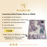 Luxious Satin  Prayer Dress or Jilbab