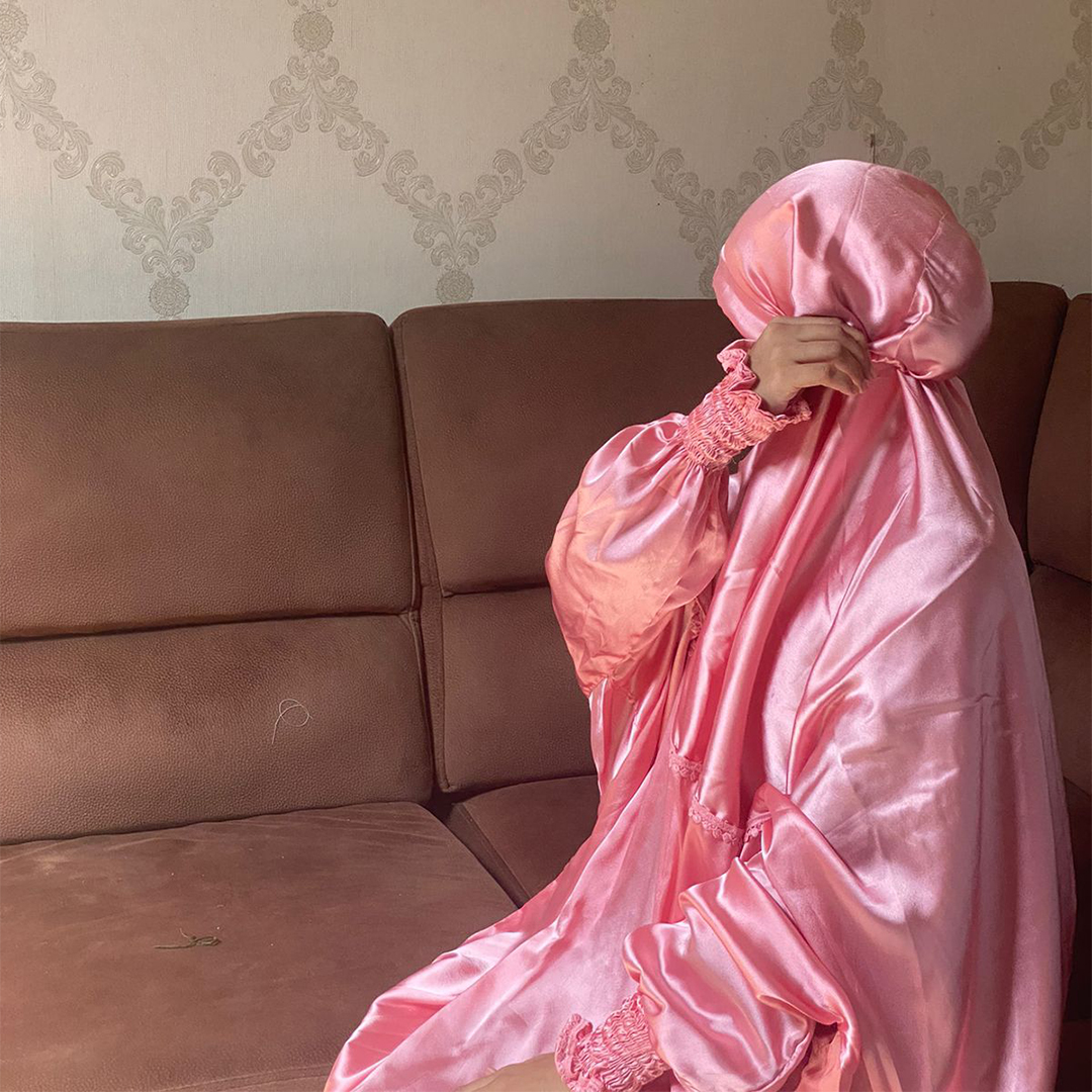 Luxurious Satin Prayer Dress or Jilbab - Image 2