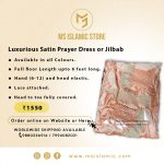 Luxurious Satin Prayer dress or jilbab